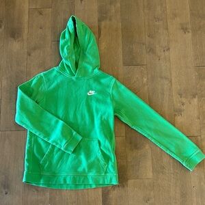 Nike Kids Bright Green Hoodie